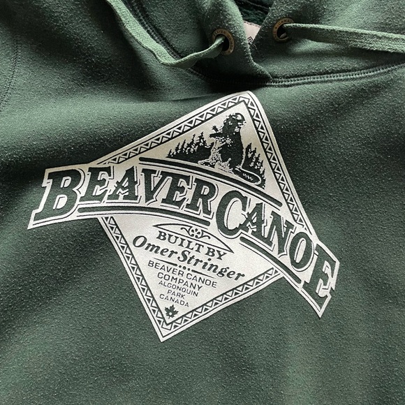 Beaver Canoe hoodie - Picture 2 of 4